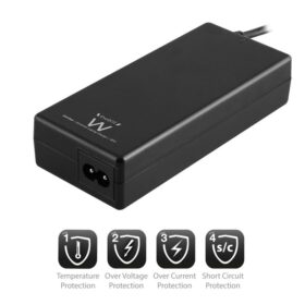 EWENT EW3966 Cargador Portátil 90W Autom.