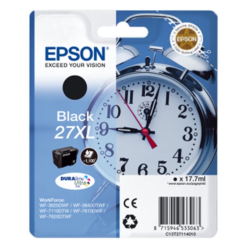 Epson Cartucho T2711XL Negro Epson Cartucho T2711XL Negro