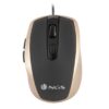 NGS Ratón óptico TickGold USB Dorado