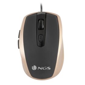 NGS Ratón óptico TickGold USB Dorado