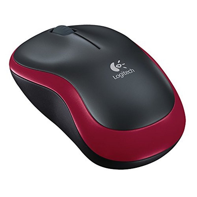 Logitech Ratón Inalámbrico M185 Rojo Logitech Ratón Inalámbrico M185 Rojo