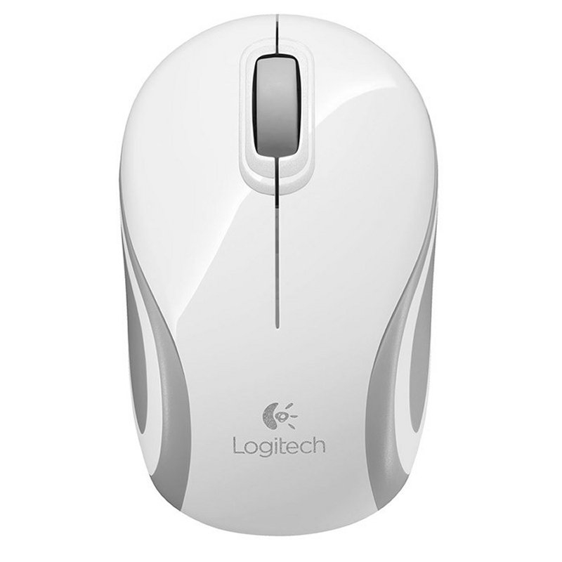 Logitech Ratón Mini M187 Inalámbrico Blanco Logitech Ratón Mini M187 Inalámbrico Blanco