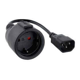 Nanocable Cable Adaptador C14/M a CEE7/H
