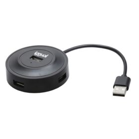 iggual Hub USB 2.0 x 4 puertos USBHubR2.0x4p