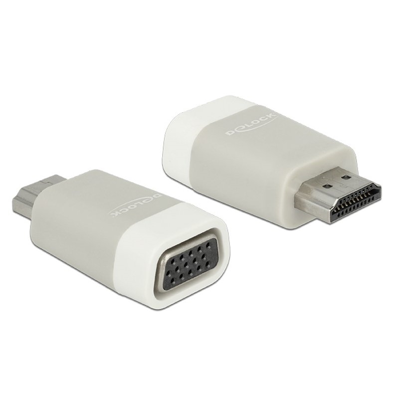 Delock Adaptador HDMI-A Macho/ VGA Hembra Delock Adaptador HDMI-A Macho/ VGA Hembra
