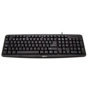 iggual Teclado estándar CK-BASIC-105T negro
