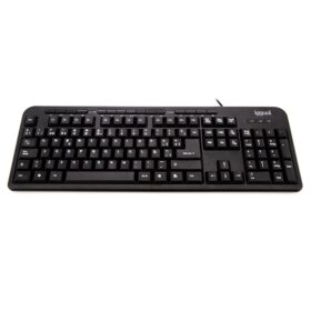 iggual Teclado multimedia CK-BASIC-120T negro