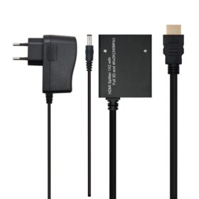 Nanocable Splitter HDMI 1x2 con alimentacion