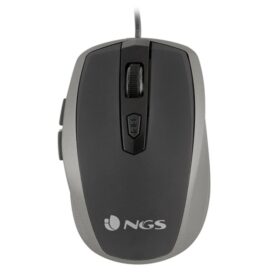 NGS Ratón óptico TickSilver USB Plata