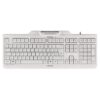Cherry Teclado+Lector Chip Integrado (DNIe) Blanco