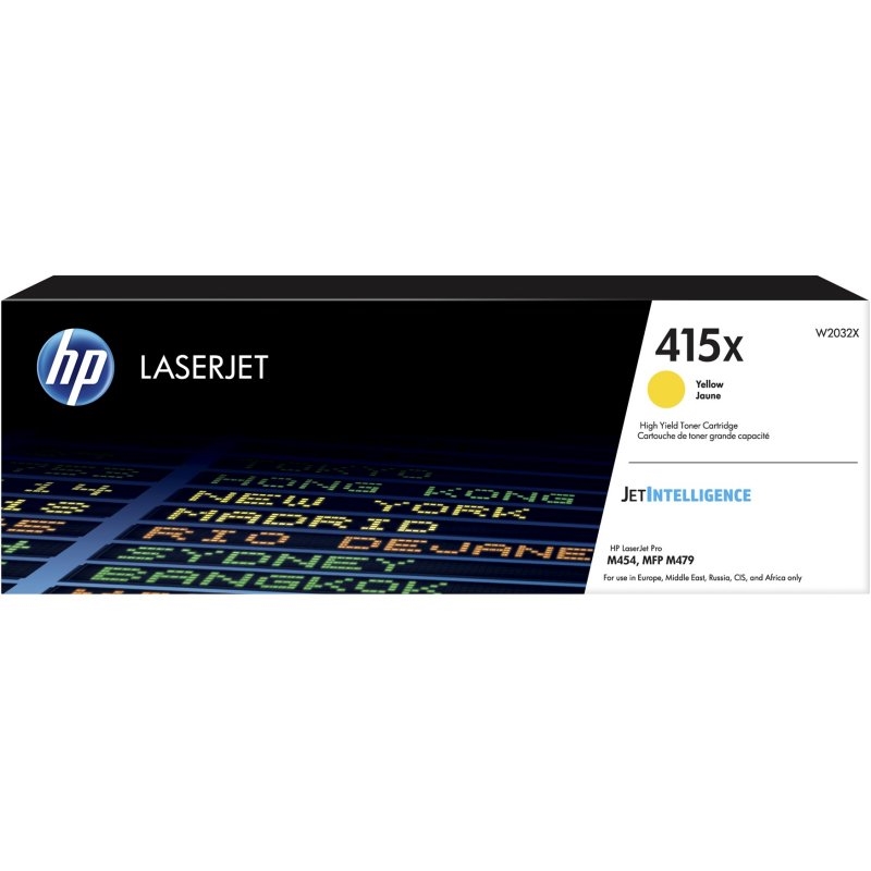 HP Tóner 415X Amarillo HP Tóner 415X Amarillo