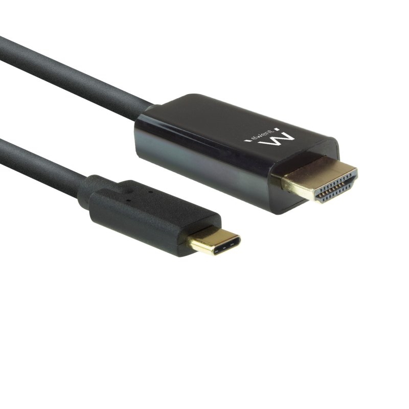 Ewent Conversor USB-C a HDMI Macho 4K/60HZ 2m Ewent Conversor USB-C a HDMI Macho 4K/60HZ 2m