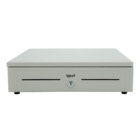 iggual Cajón portamonedas IRON-10W 38cm 4+6 blanco