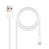 Nanocable Cable de datos/carga Lightning/USB 0