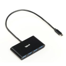 iggual Hub tipo C x 4 puertos USB 3.1 HubC3.1x4p