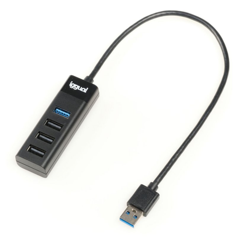 iggual Hub USB x 3 puertos USB 2.0 + 1 USB 3.0 iggual Hub USB x 3 puertos USB 2.0 + 1 USB 3.0