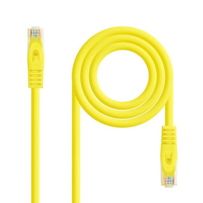 Nanocable Latiguillo LSZH Cat.6A SFTP 25cm Amarill Nanocable Latiguillo LSZH Cat.6A SFTP 25cm Amarill
