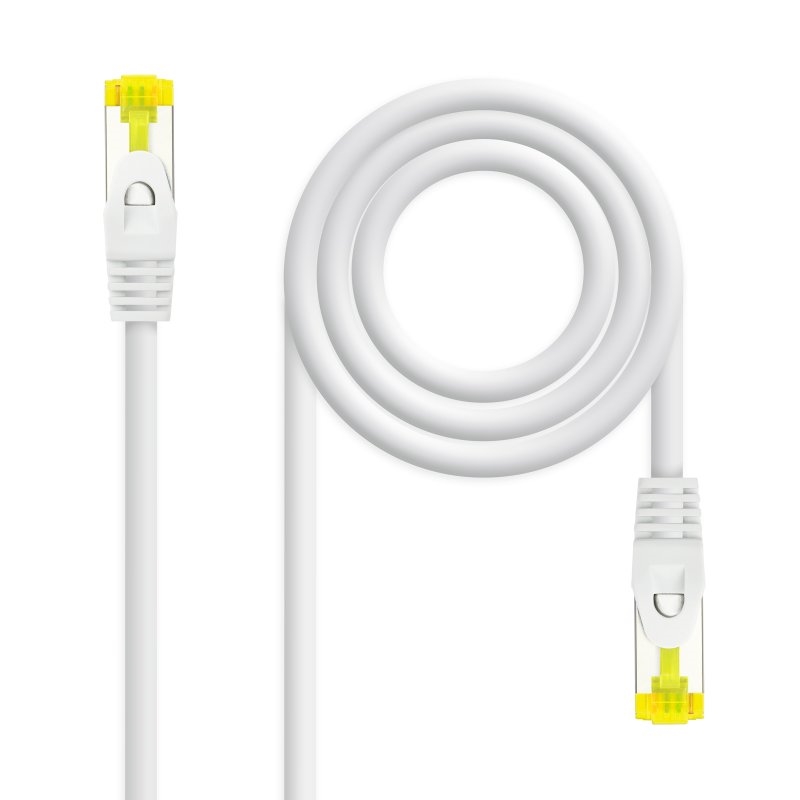Nanocable Latiguillo LSZH Cat.6A SFTP 25cm Blanco Nanocable Latiguillo LSZH Cat.6A SFTP 25cm Blanco
