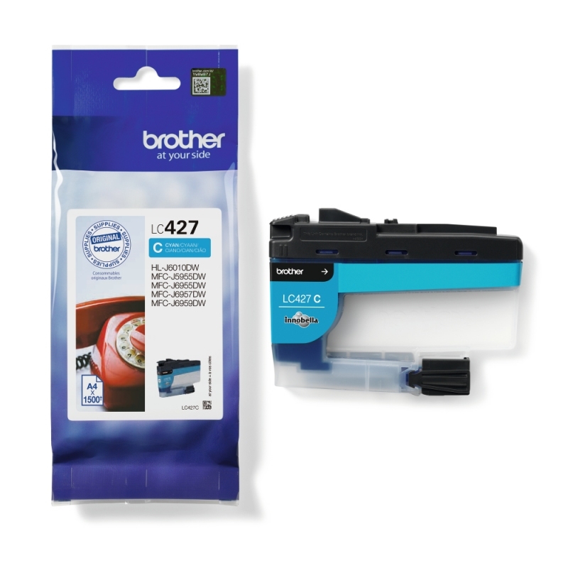 Brother Cartucho LC427C Cyan Brother Cartucho LC427C Cyan