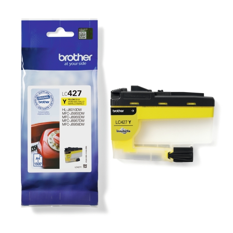 Brother Cartucho LC427Y Amarillo Brother Cartucho LC427Y Amarillo