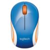 Logitech Ratón Mini M187 Inalámbrico Azul