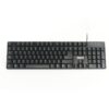 iggual Teclado estándar CK-FRAMELESS-105T negro