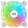 Mars Gaming Ventilador MFX DUAL ARGB 14DB WHITE