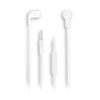 NGS Auriculares metálicos cplano 1.2m Blanco