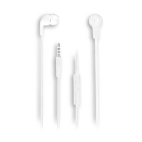 NGS Auriculares metálicos cplano 1.2m Blanco