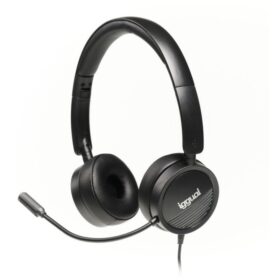 iggual Auriculares con micro Dual Tech USB/3