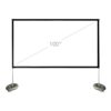 iggual Pantalla exterior portable 100" 221x124 cm