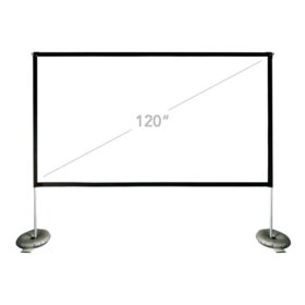 iggual Pantalla exterior portable 120" 265x149 cm