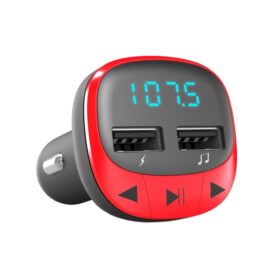 Energy sistem Car Transmitter FM Red (microSD
