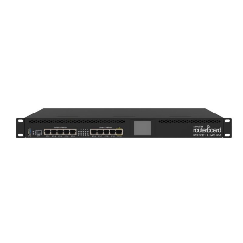 MikroTik RB3011UiAS-RM Router 10xGB 1xSPF L5 MikroTik RB3011UiAS-RM Router 10xGB 1xSPF L5