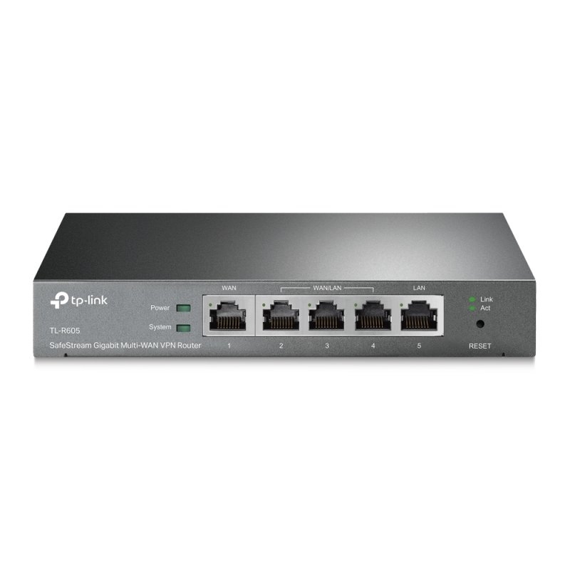 TP-Link ER605 Router VPN SafeStream Gb MultiWAN TP-Link ER605 Router VPN SafeStream Gb MultiWAN