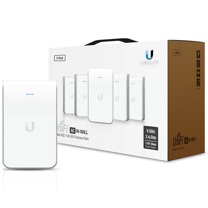 Ubiquiti UniFi AC In-Wall UAP-AC-IW Dual Band Pack Ubiquiti UniFi AC In-Wall UAP-AC-IW Dual Band Pack