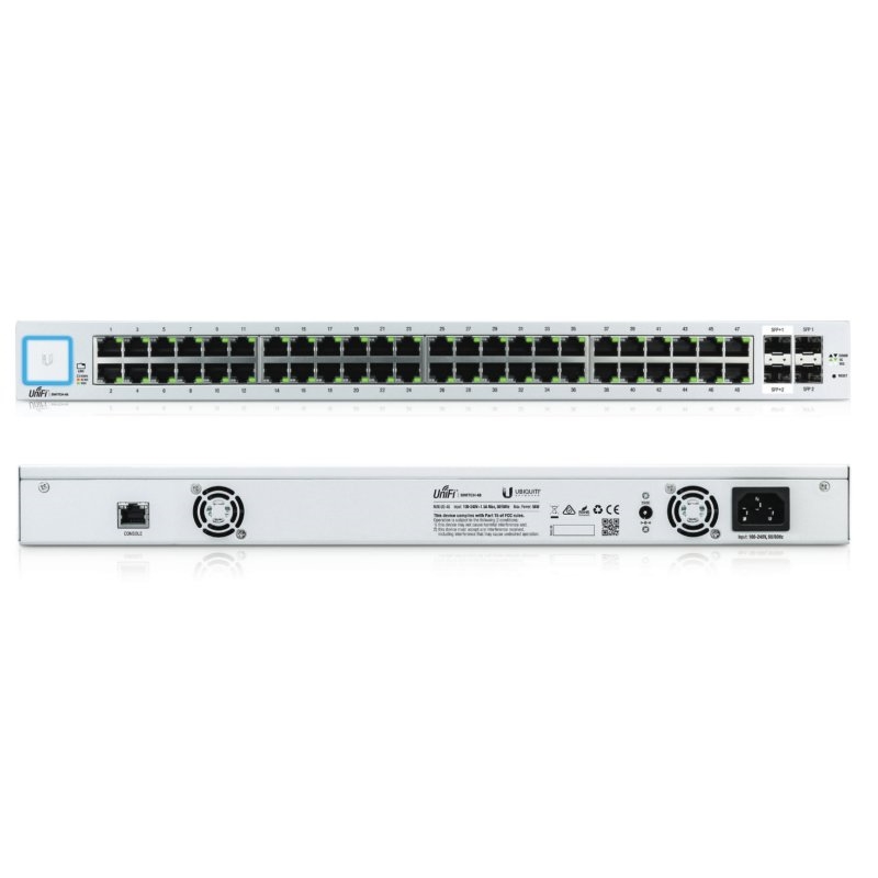 Ubiquiti UniFi Switch US-48 48xGB 2xSFP 2xSFP+ Ubiquiti UniFi Switch US-48 48xGB 2xSFP 2xSFP+