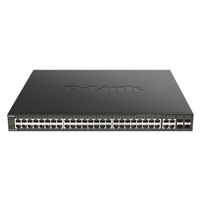 D-Link DGS-2000-52MP Switch L2 48xGB PoE 4xGbE/SFP D-Link DGS-2000-52MP Switch L2 48xGB PoE 4xGbE/SFP