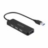 APPROX Adap. USB Hub 3 ptos USB 2.0 + 1ptoUSB 3.0.