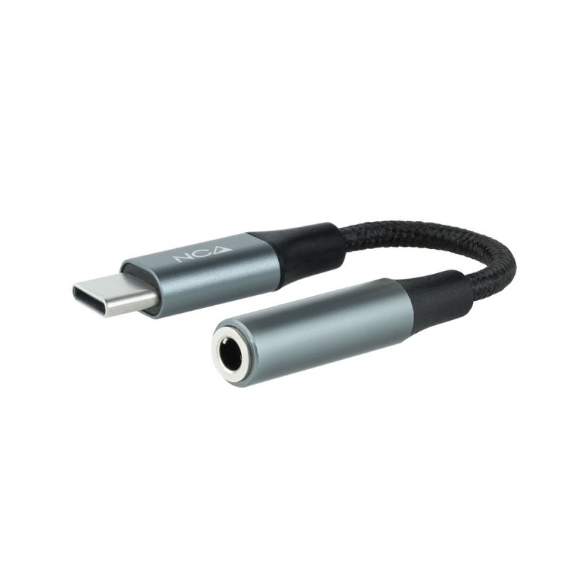 Nanocable Adaptador Audio USB-C/M a Jack/H Nanocable Adaptador Audio USB-C/M a Jack/H