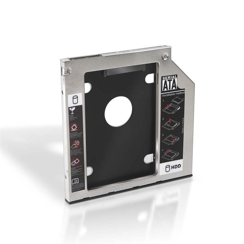 Nanocable Adaptador HDD 7mm a unidad óptica 9 Nanocable Adaptador HDD 7mm a unidad óptica 9