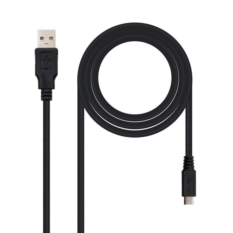 Nanocable Cable USB 2.0 TIPO A/M MICRO USB B/M 3 M Nanocable Cable USB 2.0 TIPO A/M MICRO USB B/M 3 M