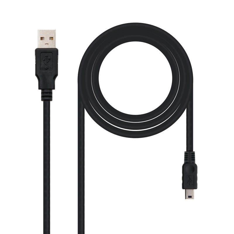 Nanocable Cable USB 2.0 Tipo A/M-Mini USB 5PIN/M1M Nanocable Cable USB 2.0 Tipo A/M-Mini USB 5PIN/M1M