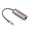 iggual Adaptador tipo C a RJ45 Gigabit SILVER