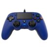 Nacon Mando oficial PS con cable azul ps4