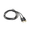 iggual Cable DisplayPort (M) 2.1 8K 2 metros negro