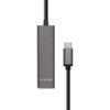 Aisens Hub USB 3.1 USB-C/M-4xTipo A/H gris
