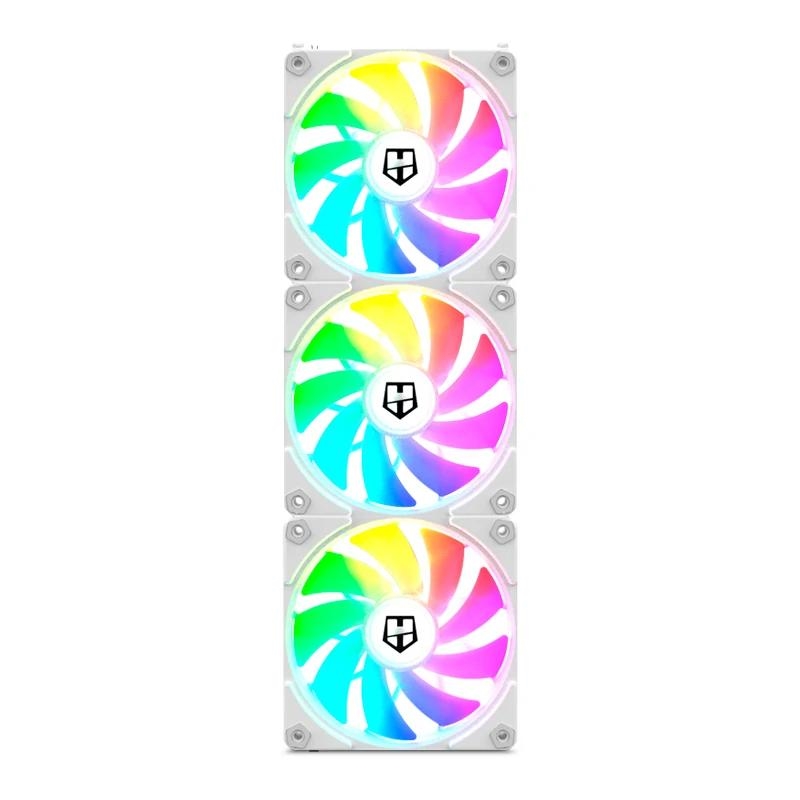NOX HUMMER EASYLINK | ARGB FANS KIT BLANCOS NOX HUMMER EASYLINK | ARGB FANS KIT BLANCOS