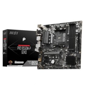 MSI Placa Base PRO B550M-P GEN3 mATX AM4