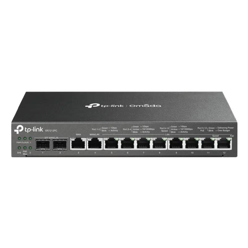 TP-Link ER7212PC Router 8xGbE 2xGb SFP 1xGbE WAN TP-Link ER7212PC Router 8xGbE 2xGb SFP 1xGbE WAN
